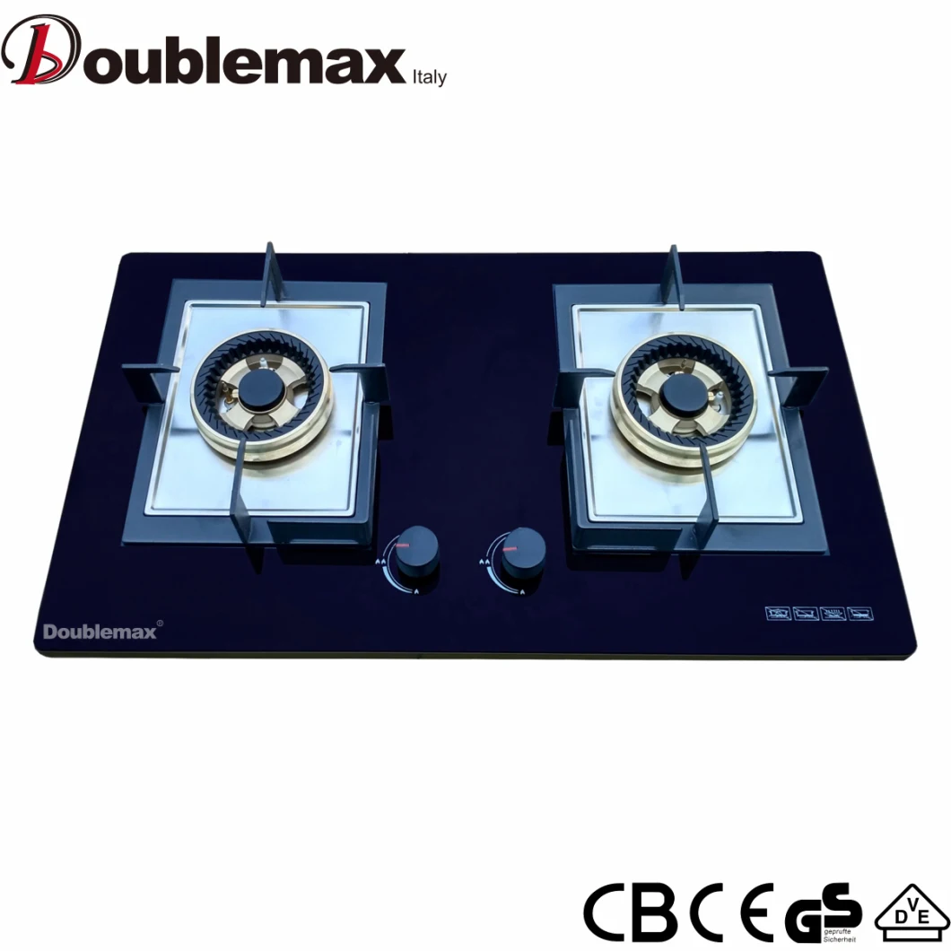 New Model Tempered Glass Gas Stove 2 Burner