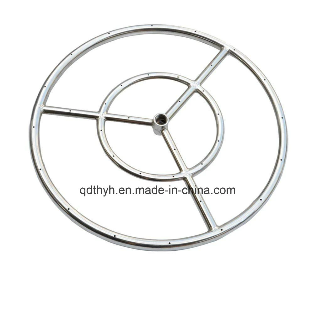 30" Triple Rings 304 Stainless Steel Burner, Custom Fire Burner Rings